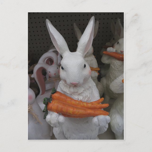 Postal Bunny with Carrot (Anverso)