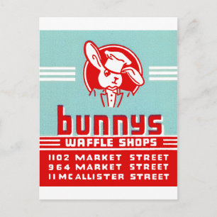 Postal Bunnys Waffle Shops