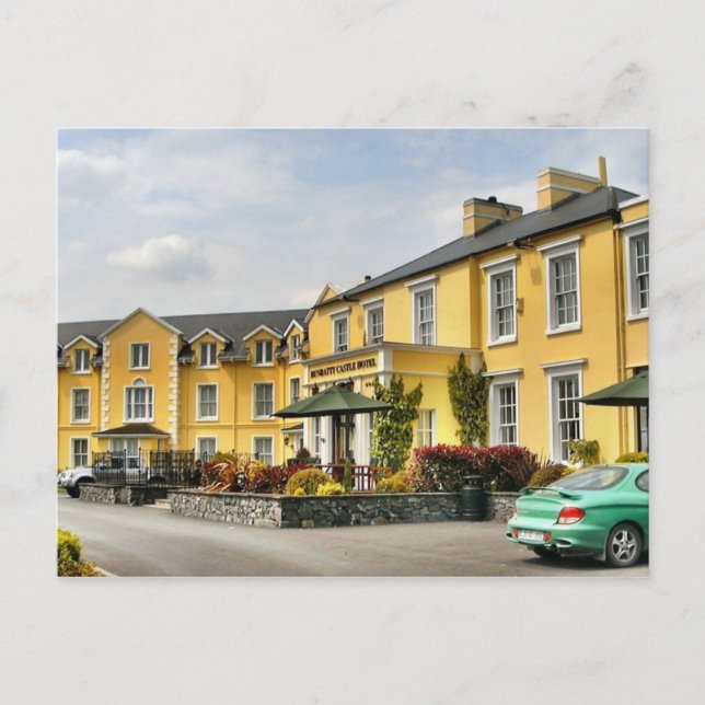 Postal Bunratty Castle Hotel Postcard (Anverso)