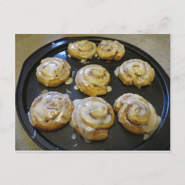 Postal Buns glaseados (Anverso)