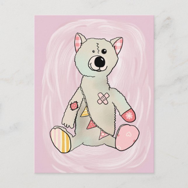 Postal Bunter Bär (Anverso)