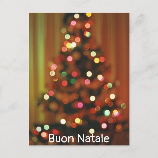 Postal Buon Natale (Anverso)