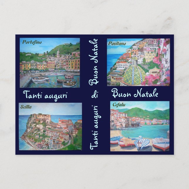 Postal Buon Natale - Postcard (Anverso)