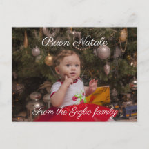 Buon natale | su foto