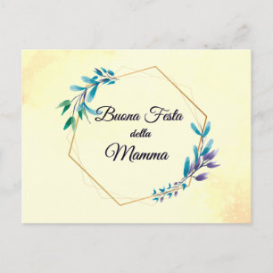Postal Buona Festa della Mamma   Feliz Día de la Madre