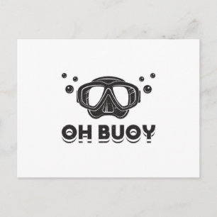 Postal Buoy Scuba Buceo Submarinismo Submarinismo Océano 