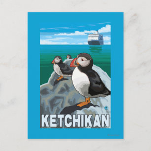 Postal Buque de ataúdes y cruceros - Ketchikan, Alaska