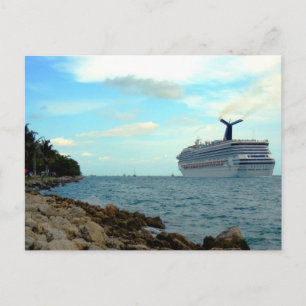 Postal ~Buque de crucero~ POSTCARD, PERSONALIZAR