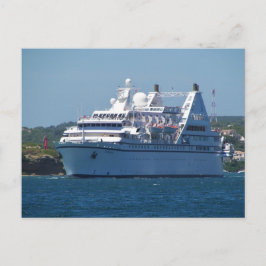 Postal Buque de crucero sale de Mahon