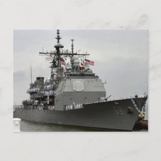 Postal Buque de guerra     IIUS en Anzio