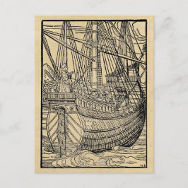 Postal Buque velero Galleon