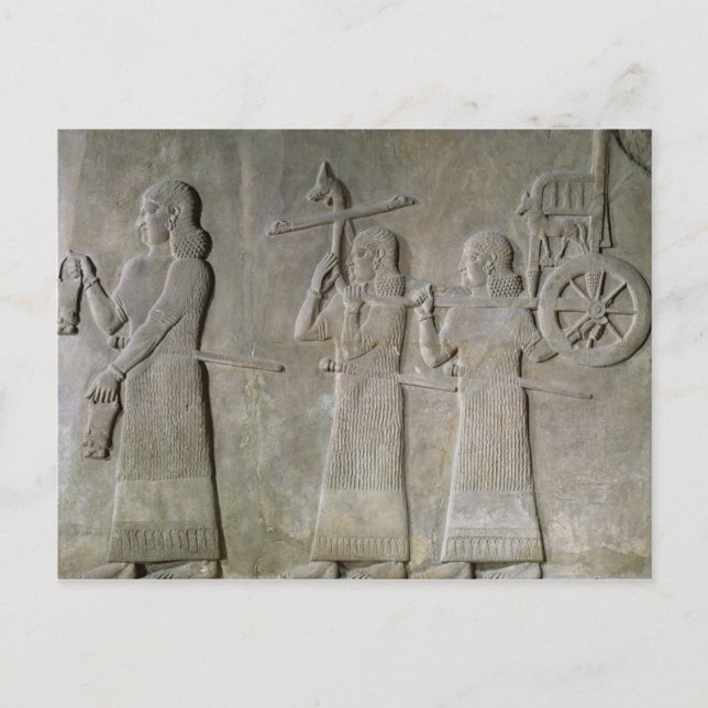 Postal Buques de bebida y el carruaje real (Anverso)