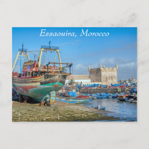 Postal Buques de Essaouira Marruecos