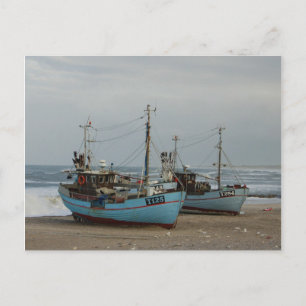 Postal Buques de pesca de Norre Vorupor (Dinamarca)