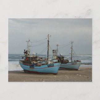 Postal Buques de pesca de Norre Vorupor (Dinamarca)