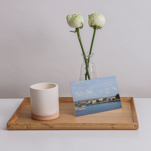 Postal Buques de vela Bonaire Kralendijk Harbour (Subido por el creador)