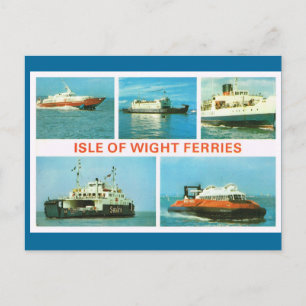 Postal Buques históricos de época, isla de Wight Ferries