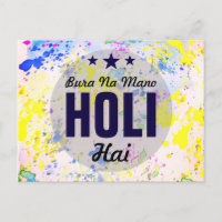 Bura Na Mano Holi Hai | Holi Feliz Moderno y Color