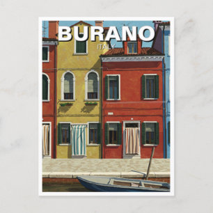 Postal Burano Italia