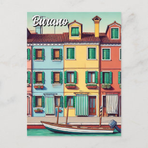 Postal Burano Italia