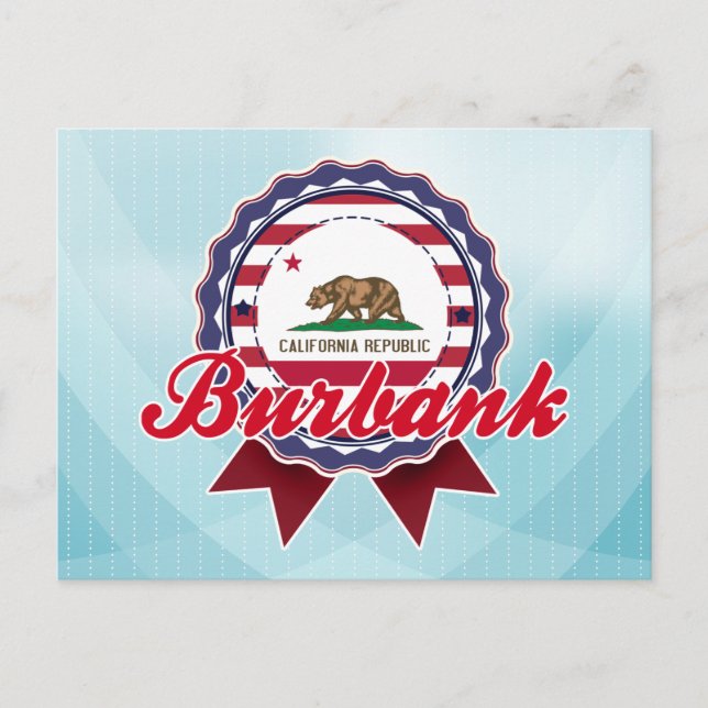 Postal Burbank, CA (Anverso)