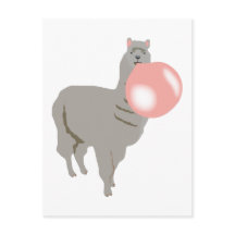 Burbble Gum Llama a burbuja