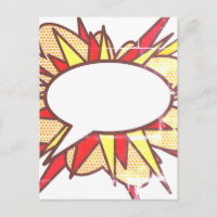 Burbuja de Mensaje Divertida de Tira Cómica Retro