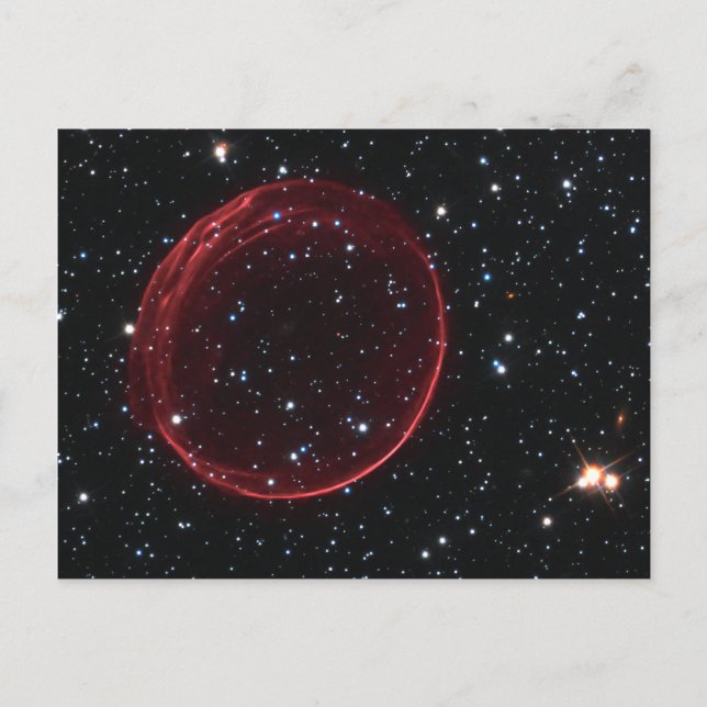 Postal Burbuja de Supernova (Anverso)