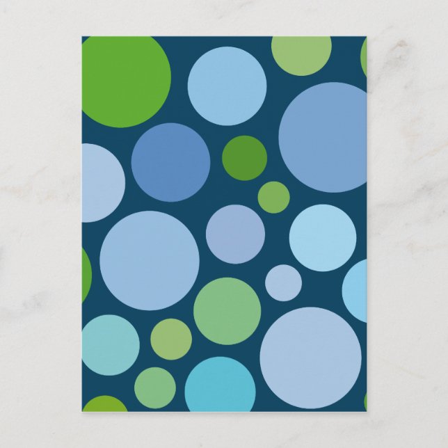 Postal burbujas (Anverso)