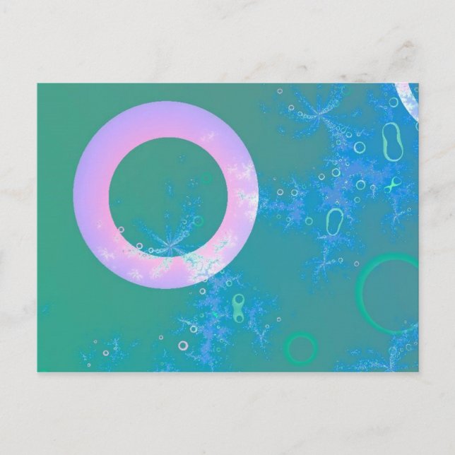 Postal Burbujas (Anverso)