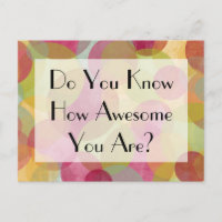 Burbujas Coloridas: ¿Sabes Lo Asombroso Que Eres?