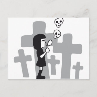 Postal burbujas de cráneo