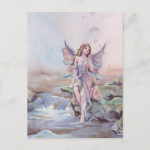 Postal BURBUJAS DE FAIERIE de SHARON SHARPE