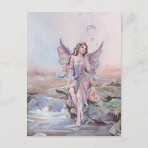 Postal BURBUJAS FAERIE de SHARON SHARPE