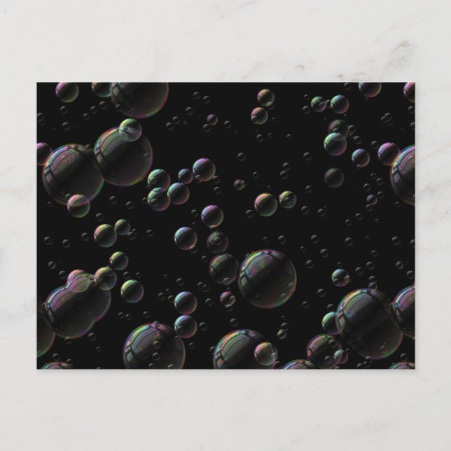 Postal Burbujas y suds (Anverso)