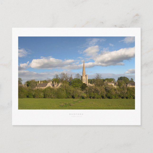 Postal Burford (Anverso)