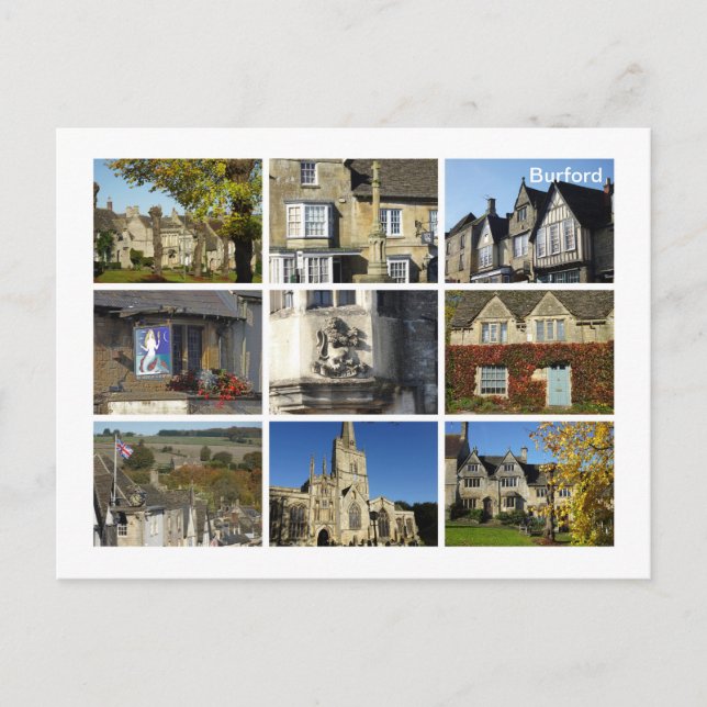 Postal Burford (Anverso)