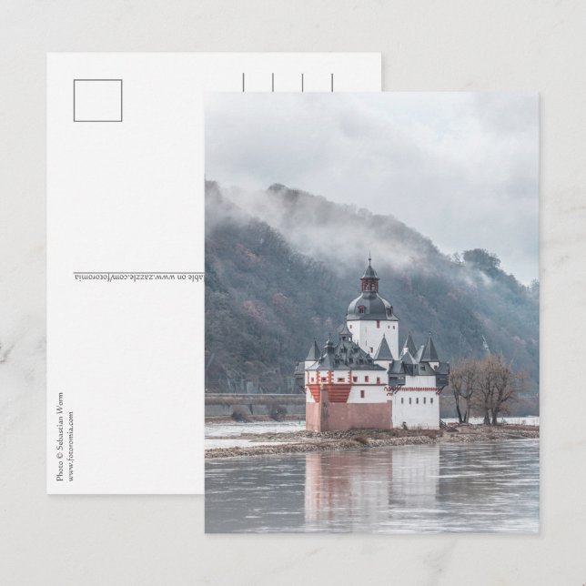Postal Burg Pfalzgrafenstein (Anverso / Reverso)