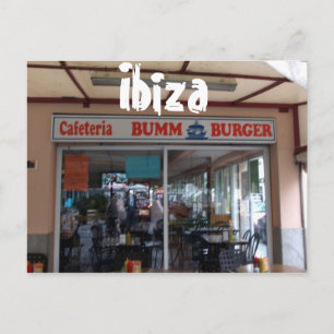 Postal Burger de Ibiza Bumm