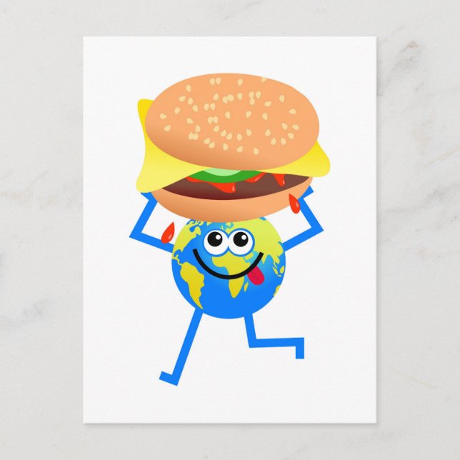 Postal Burger Globe (Anverso)