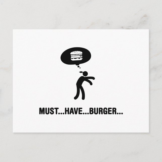 Postal Burger Lover (Anverso)