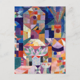 Postal Burggarten (Jardín del Castillo) - Paul Klee - Pos