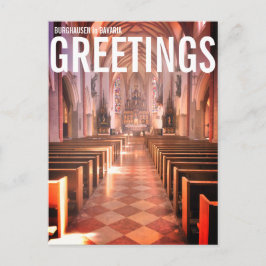 Postal Burghausen en Baviera