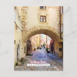 Postal Burghausen en Baviera