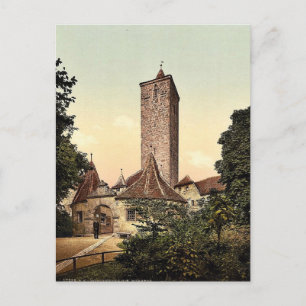 Postal Burgthor (es decir, Burgtor), Rothenburg (es decir