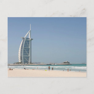 Postal Burj Al Arab Desde Sunset Beach, Dubai