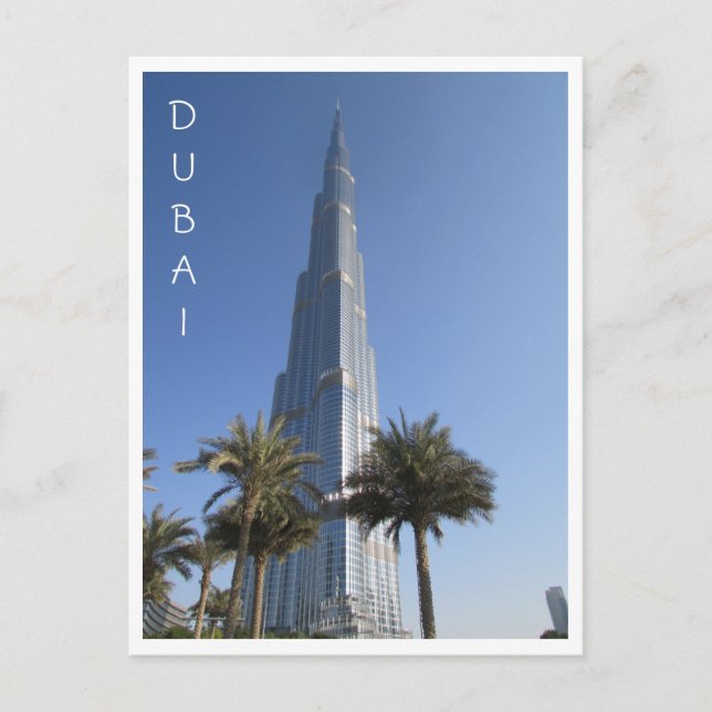 Postal burj khalifa dubai (Anverso)