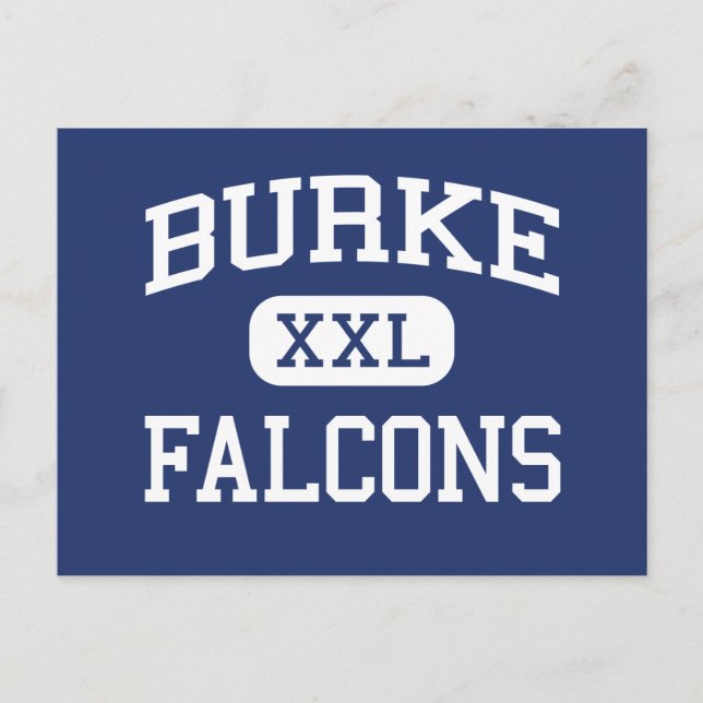 Postal Burke Falcons Middle Pico Rivera California (Anverso)
