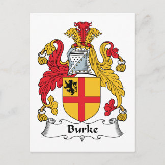 Postal Burke Family Crest
