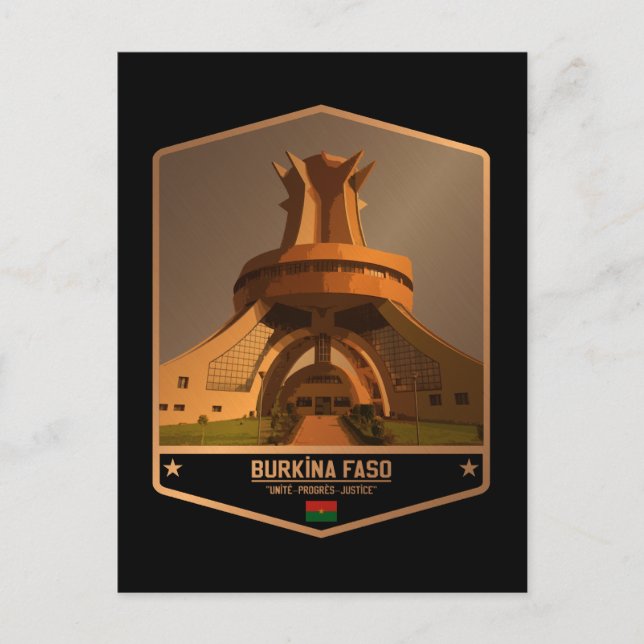 Postal Burkina Faso (Anverso)